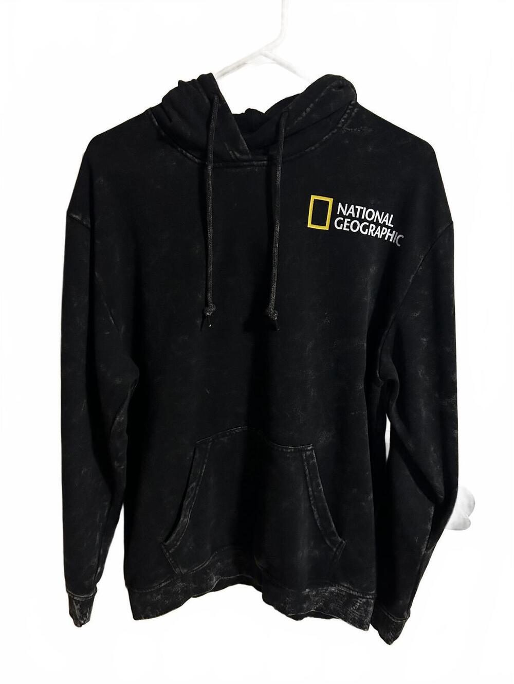 National Geographic New Mexico Hoodie pullover sweatshirt black